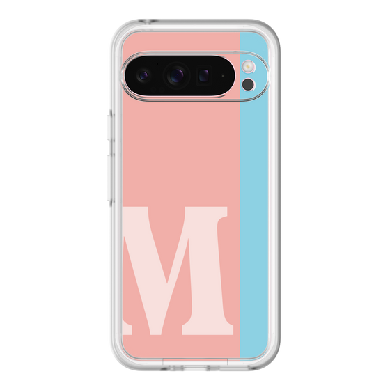 Slim Protection Premium Case［ オリジナル - initial color line - M pink ］
