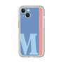 Slim Protection Premium Case［ オリジナル - initial color line - M blue ］