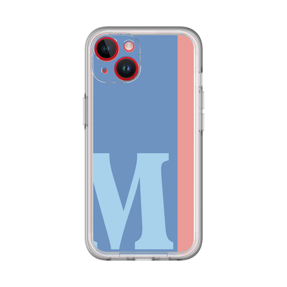 Slim Protection Premium Case［ オリジナル - initial color line - M blue ］