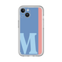 Slim Protection Premium Case［ オリジナル - initial color line - M blue ］