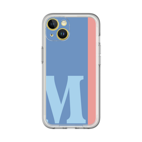Slim Protection Premium Case［ オリジナル - initial color line - M blue ］