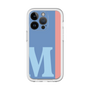 Slim Protection Premium Case［ オリジナル - initial color line - M blue ］