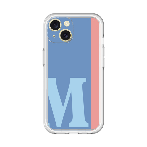 Slim Protection Premium Case［ オリジナル - initial color line - M blue ］
