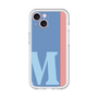 Slim Protection Premium Case［ オリジナル - initial color line - M blue ］
