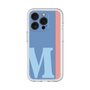 Slim Protection Premium Case［ オリジナル - initial color line - M blue ］