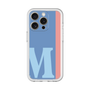 Slim Protection Premium Case［ オリジナル - initial color line - M blue ］
