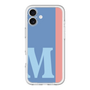 Slim Protection Premium Case［ オリジナル - initial color line - M blue ］