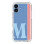 Slim Protection Premium Case［ オリジナル - initial color line - M blue ］