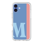 Slim Protection Premium Case［ オリジナル - initial color line - M blue ］