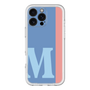 Slim Protection Premium Case［ オリジナル - initial color line - M blue ］