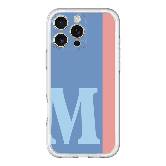 Slim Protection Premium Case［ オリジナル - initial color line - M blue ］