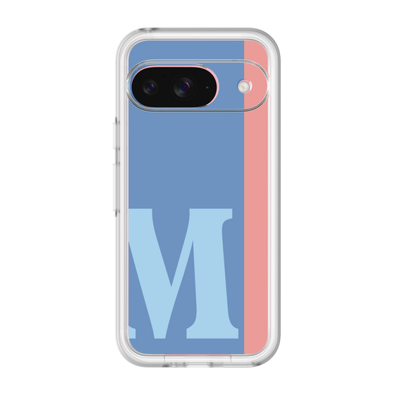 Slim Protection Premium Case［ オリジナル - initial color line - M blue ］