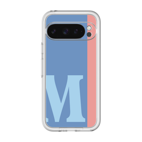 Slim Protection Premium Case［ オリジナル - initial color line - M blue ］