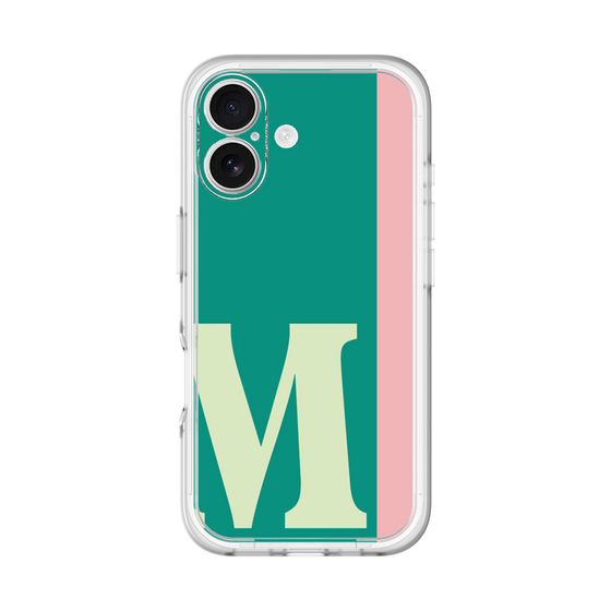 Slim Protection Premium Case［ オリジナル - initial color line - M green ］