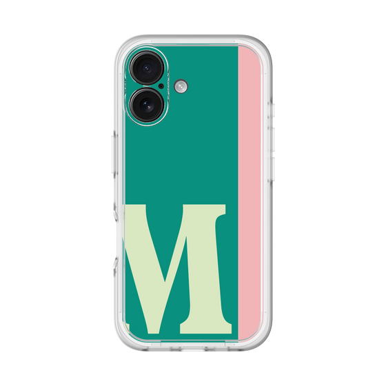 Slim Protection Premium Case［ オリジナル - initial color line - M green ］