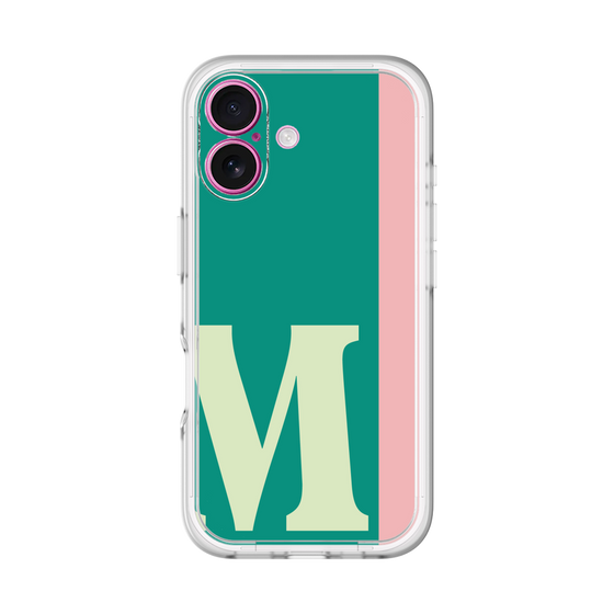 Slim Protection Premium Case［ オリジナル - initial color line - M green ］