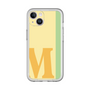 Slim Protection Premium Case［ オリジナル - initial color line - M yellow ］