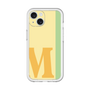 Slim Protection Premium Case［ オリジナル - initial color line - M yellow ］
