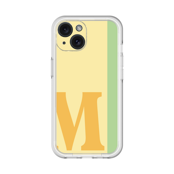 Slim Protection Premium Case［ オリジナル - initial color line - M yellow ］