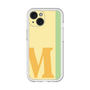 Slim Protection Premium Case［ オリジナル - initial color line - M yellow ］