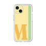 Slim Protection Premium Case［ オリジナル - initial color line - M yellow ］
