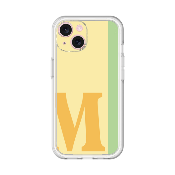 Slim Protection Premium Case［ オリジナル - initial color line - M yellow ］