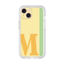 Slim Protection Premium Case［ オリジナル - initial color line - M yellow ］
