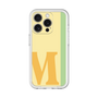 Slim Protection Premium Case［ オリジナル - initial color line - M yellow ］