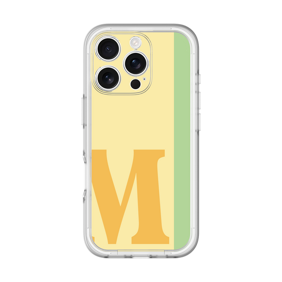 Slim Protection Premium Case［ オリジナル - initial color line - M yellow ］