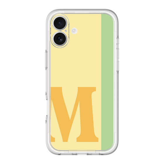 Slim Protection Premium Case［ オリジナル - initial color line - M yellow ］