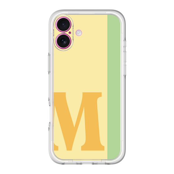 Slim Protection Premium Case［ オリジナル - initial color line - M yellow ］