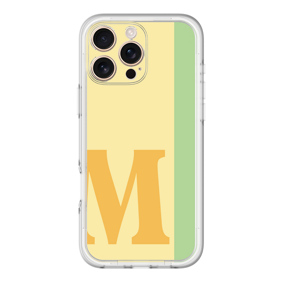 Slim Protection Premium Case［ オリジナル - initial color line - M yellow ］