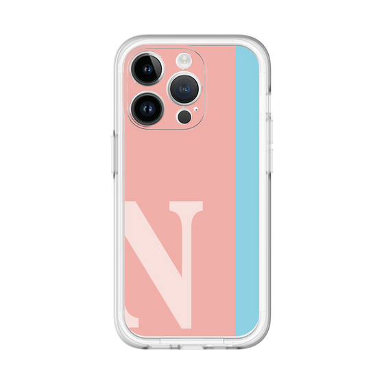 Slim Protection Premium Case［ オリジナル - initial color line - N pink ］