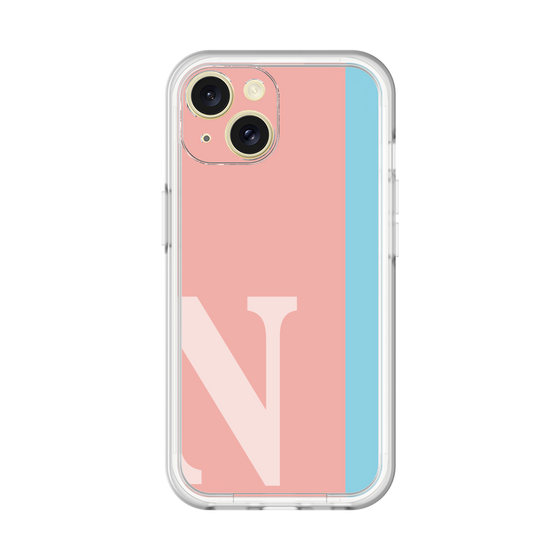 Slim Protection Premium Case［ オリジナル - initial color line - N pink ］