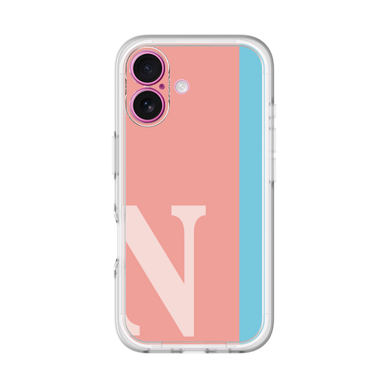 Slim Protection Premium Case［ オリジナル - initial color line - N pink ］