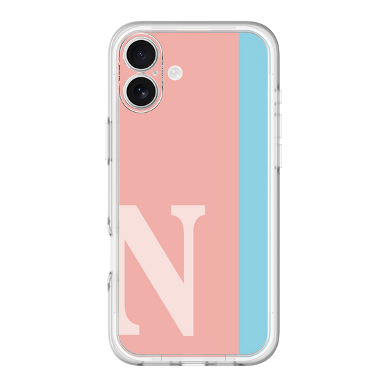 Slim Protection Premium Case［ オリジナル - initial color line - N pink ］