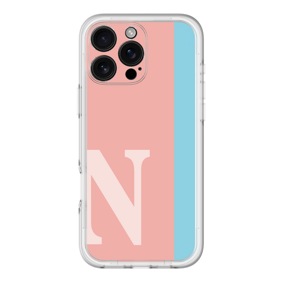 Slim Protection Premium Case［ オリジナル - initial color line - N pink ］