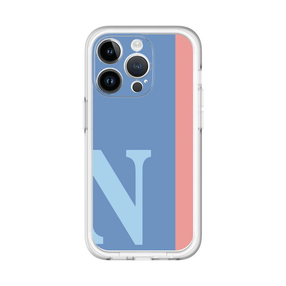 Slim Protection Premium Case［ オリジナル - initial color line - N blue ］