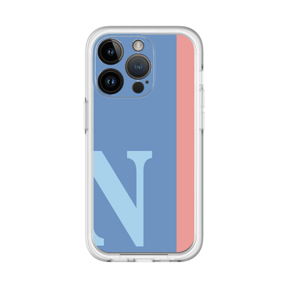 Slim Protection Premium Case［ オリジナル - initial color line - N blue ］
