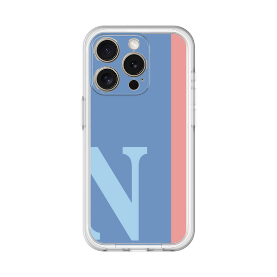 Slim Protection Premium Case［ オリジナル - initial color line - N blue ］