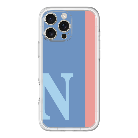 Slim Protection Premium Case［ オリジナル - initial color line - N blue ］