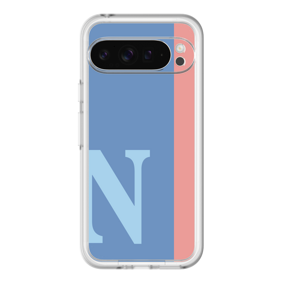 Slim Protection Premium Case［ オリジナル - initial color line - N blue ］