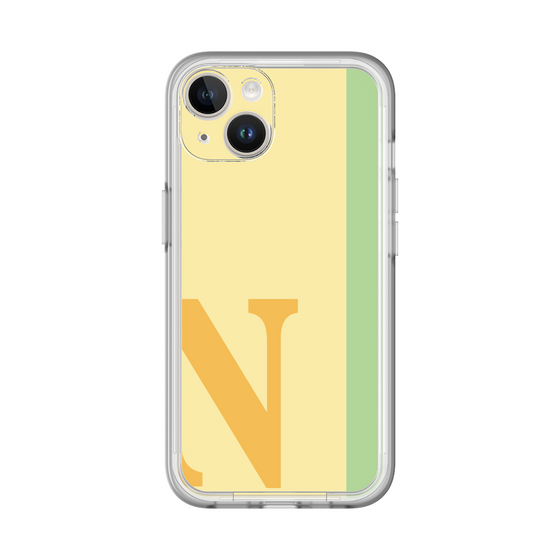 Slim Protection Premium Case［ オリジナル - initial color line - N yellow ］