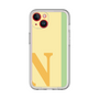 Slim Protection Premium Case［ オリジナル - initial color line - N yellow ］