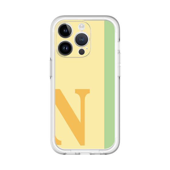 Slim Protection Premium Case［ オリジナル - initial color line - N yellow ］