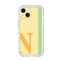 Slim Protection Premium Case［ オリジナル - initial color line - N yellow ］
