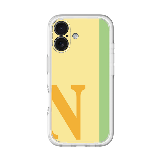 Slim Protection Premium Case［ オリジナル - initial color line - N yellow ］