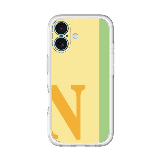 Slim Protection Premium Case［ オリジナル - initial color line - N yellow ］