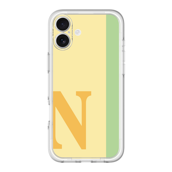 Slim Protection Premium Case［ オリジナル - initial color line - N yellow ］