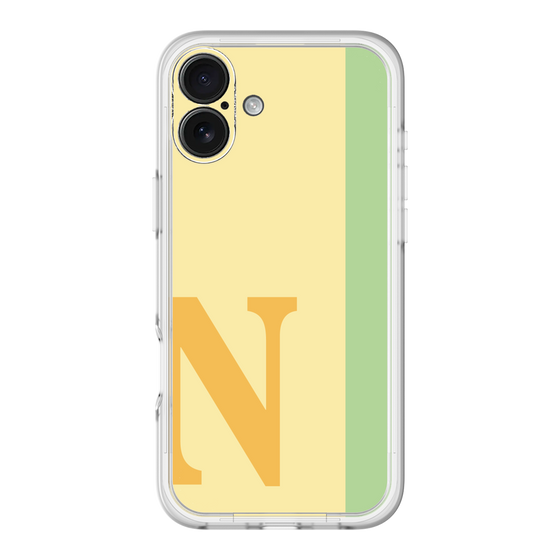 Slim Protection Premium Case［ オリジナル - initial color line - N yellow ］